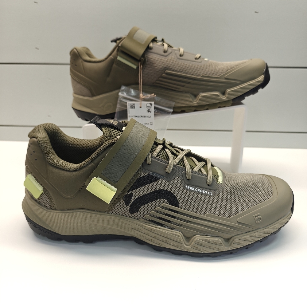 Adidas Five Ten 5.10 Trail Cross CLI Bike Orbit Green Olive Green Shoes Men's 10 - Picture 2 of 11